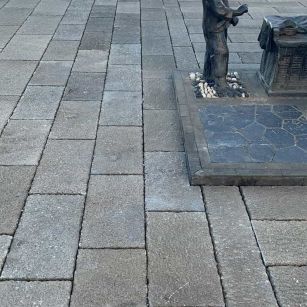 兰州仿古石铺装效果