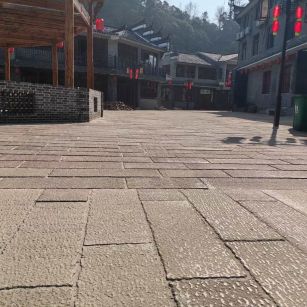 兰州仿古石铺装效果