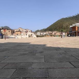 兰州仿古石铺装效果
