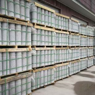 兰州 芝麻白挡车柱、阻车桩、隔离柱