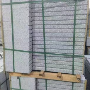 兰州 5公分芝麻白，倒斜角，室外楼梯踏步