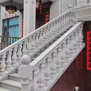 兰州 天然石材 阳台庭院护栏、栏杆