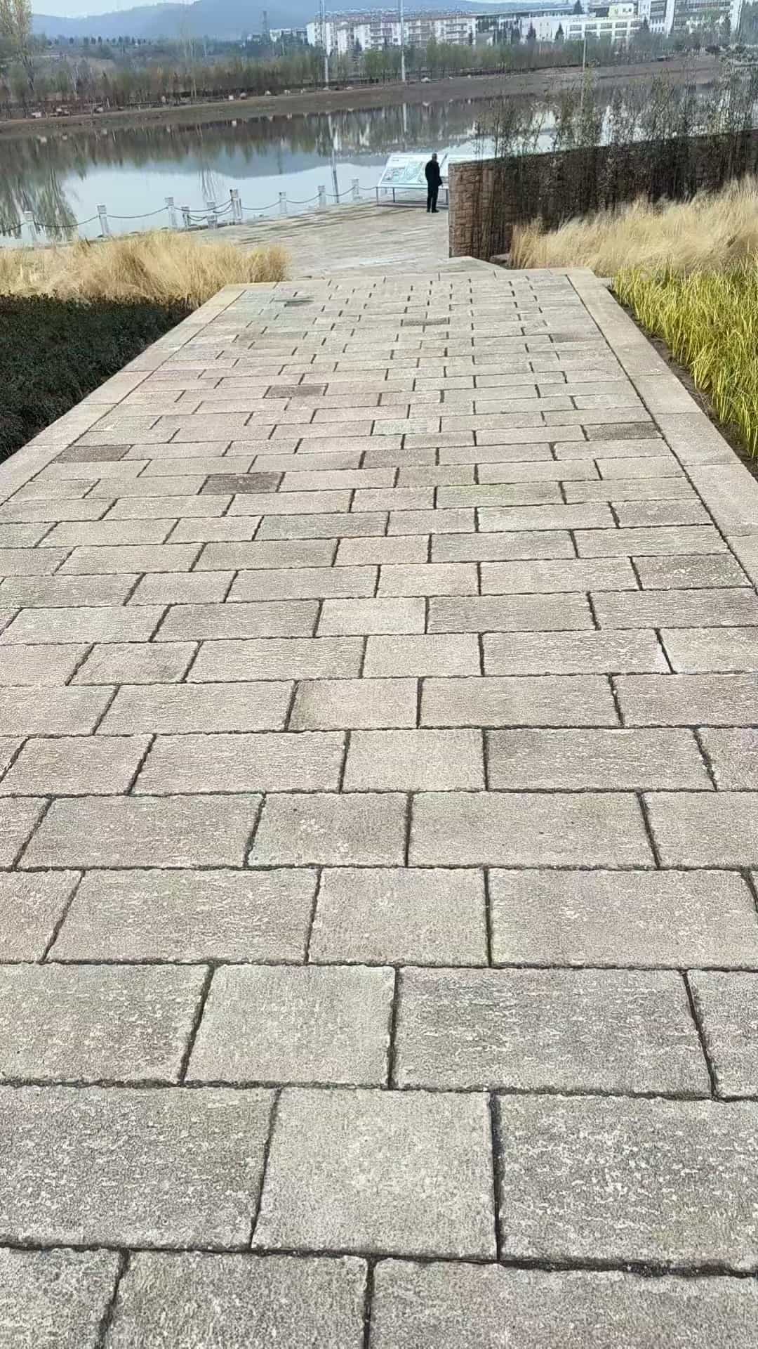 兰州仿古石铺装效果