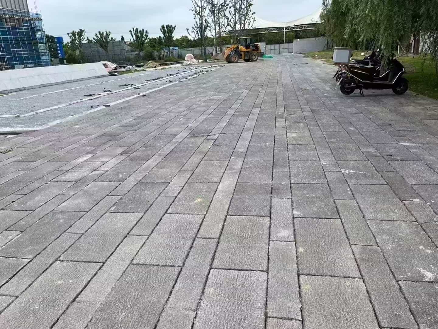兰州仿古石铺装效果