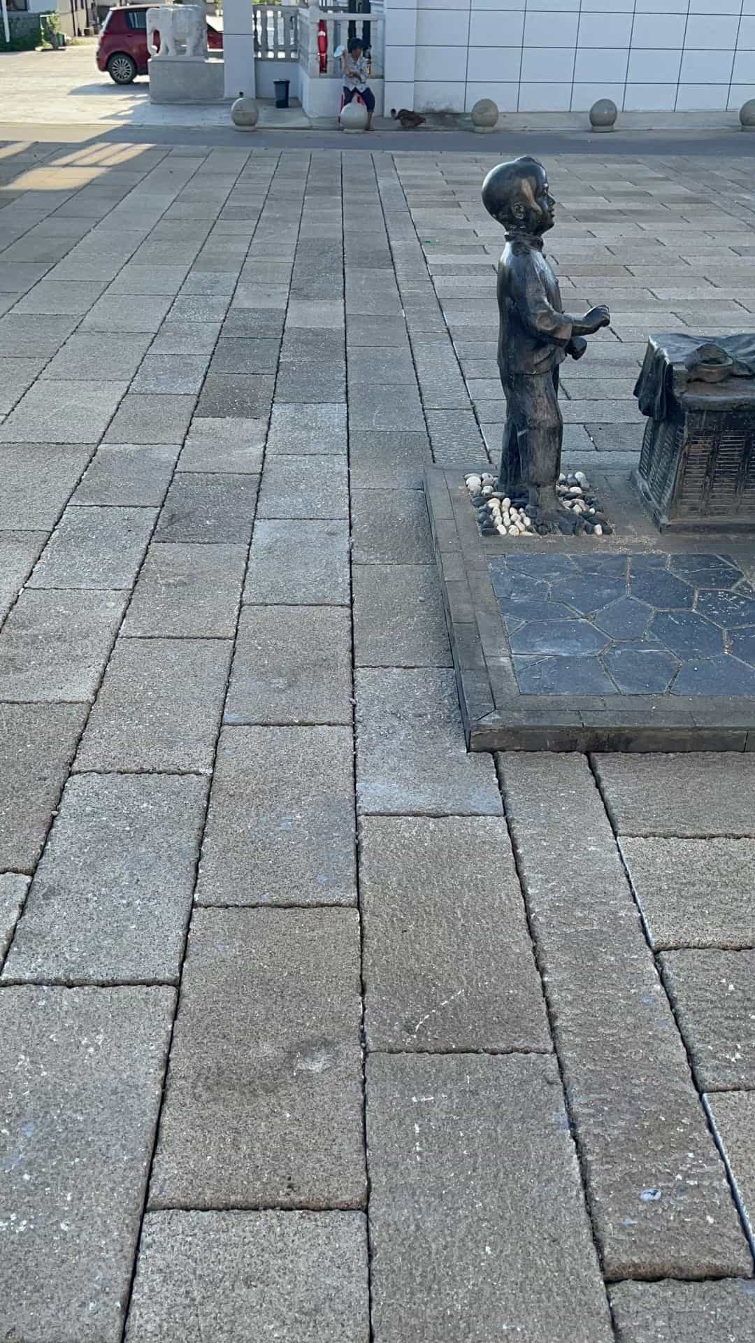 兰州仿古石铺装效果