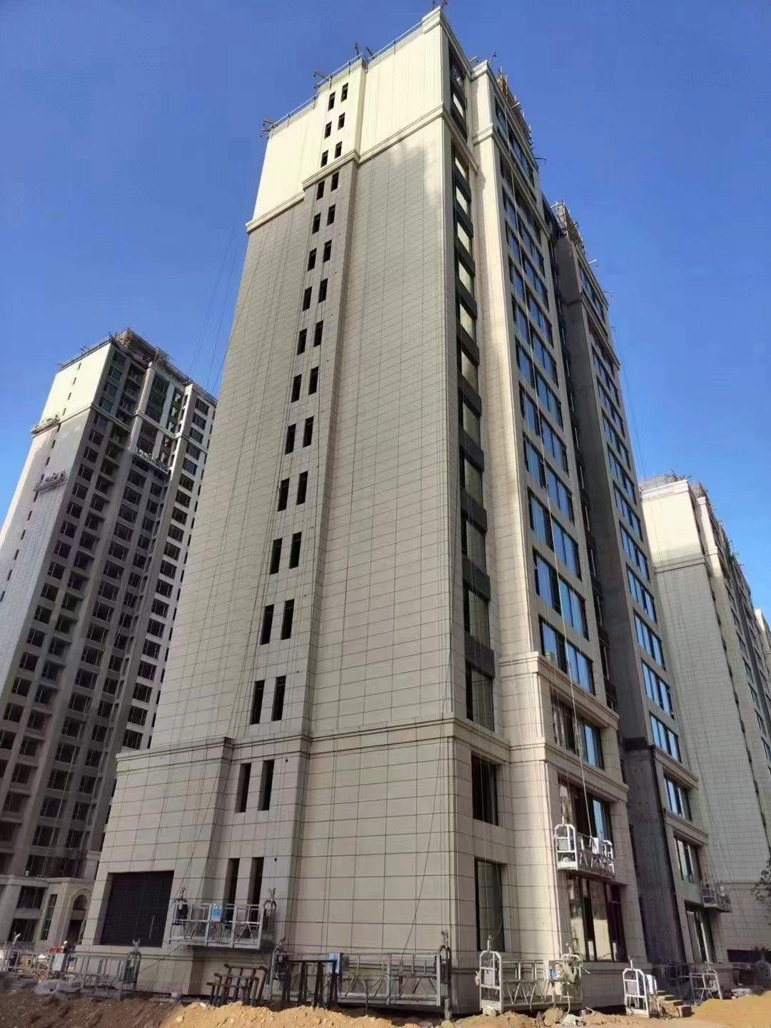 兰州黄金麻高端小区，外墙干挂