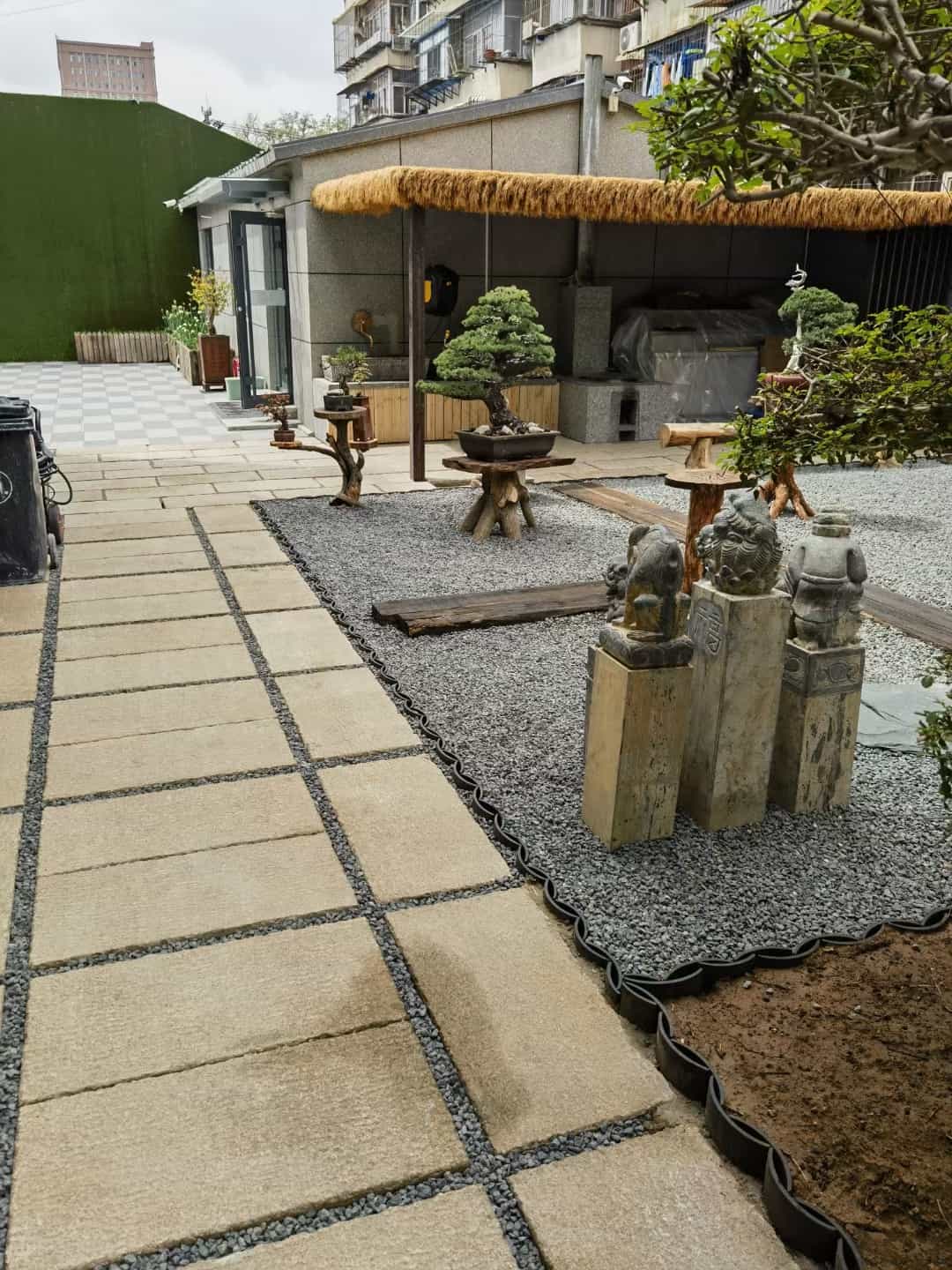 兰州仿古石铺装效果