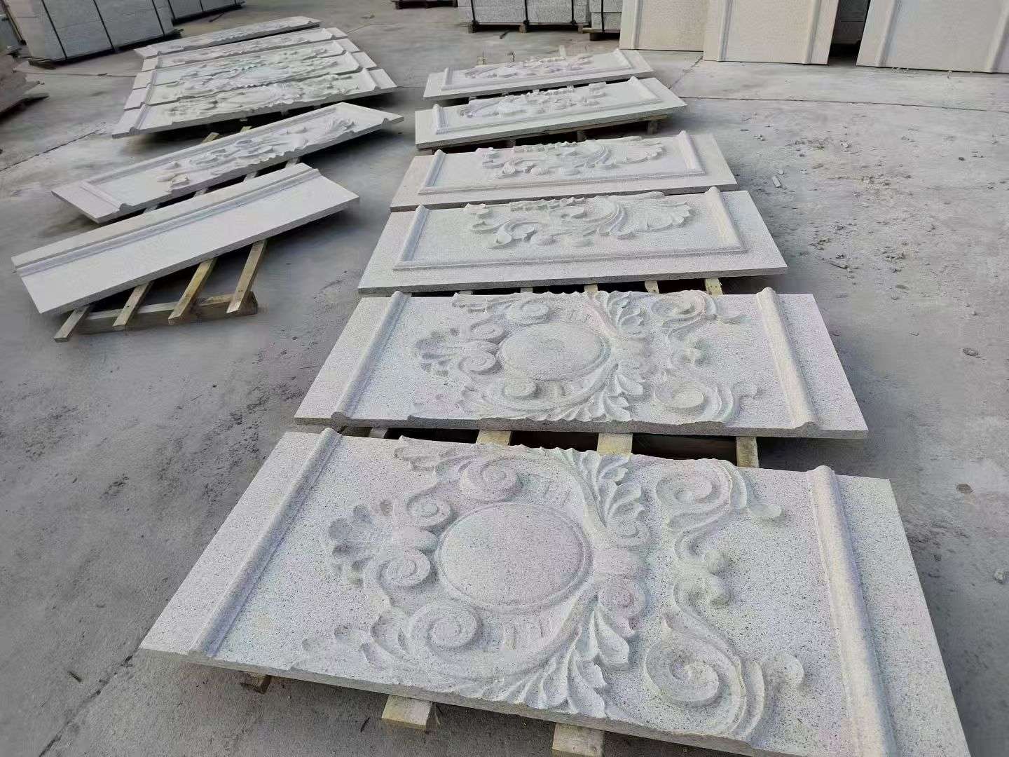 兰州 芝麻白干挂雕花板