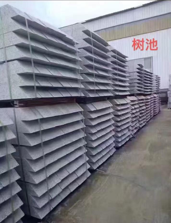 兰州 芝麻灰切头树池